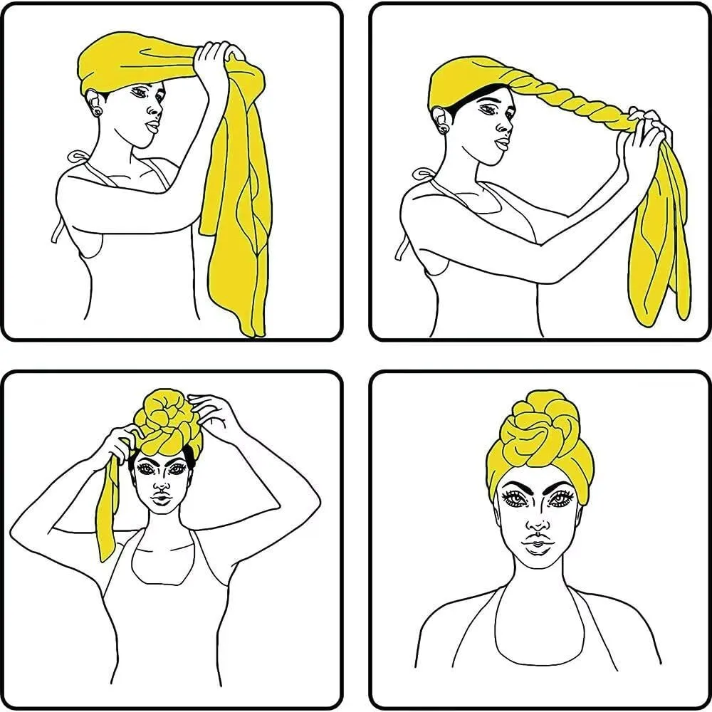 African Headwraps for Women Head Wraps Ankara Wrap Head Scarf