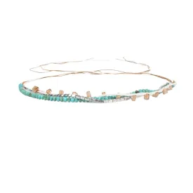 Blue bead Decorative Hat Bands