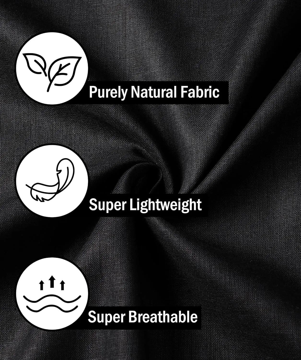 Button Down Linen Shirts for Men Short Sleeve Button Up Summer Shirt Casual Beach Regular Fit Lightweight Breathable