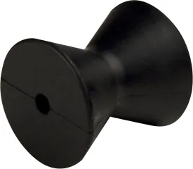 CE Smith - 29541 Rubber Bow Roller - 4" Wide - Black