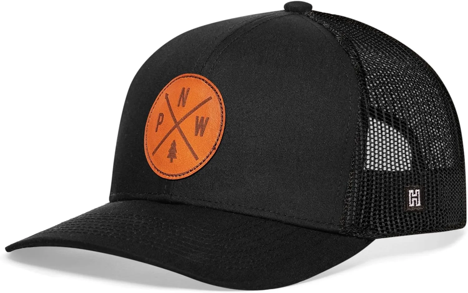 HAKA PNW Trucker Hat for Men & Women, Pacific Northwest Trucker Mesh Snapback Adjustable Baseball Cap