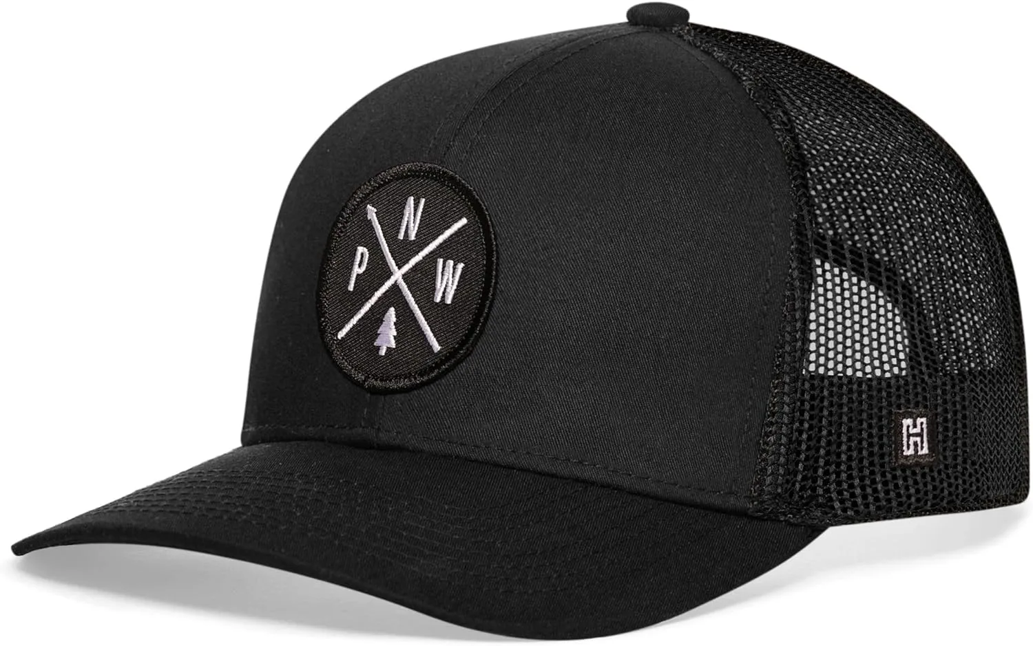 HAKA PNW Trucker Hat for Men & Women, Pacific Northwest Trucker Mesh Snapback Adjustable Baseball Cap