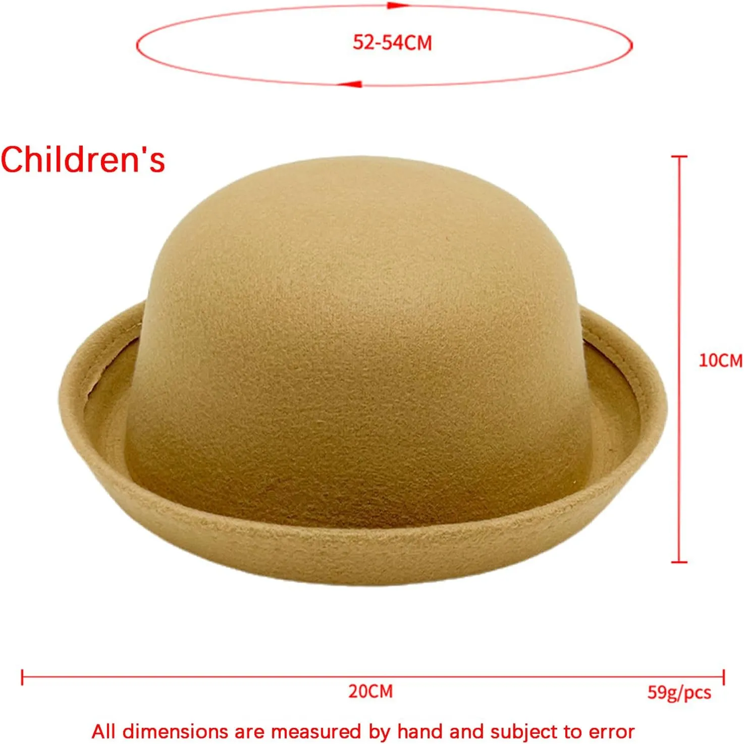 Men Women Bowler Fedora Hat Kids Classic Jazz Hats Rolled Church Derby Bowler Hats Panama Dress Hat Family Matching Hat