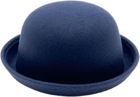 Men Women Bowler Fedora Hat Kids Classic Jazz Hats Rolled Church Derby Bowler Hats Panama Dress Hat Family Matching Hat