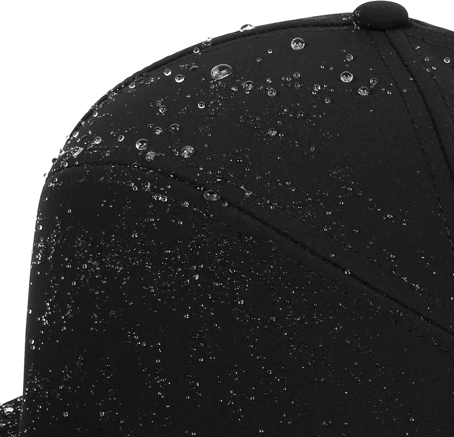 Quick Dry Baseball Cap Flat Brim Snapback Hat Sun and Rain Protection Golf Hat for Men Women