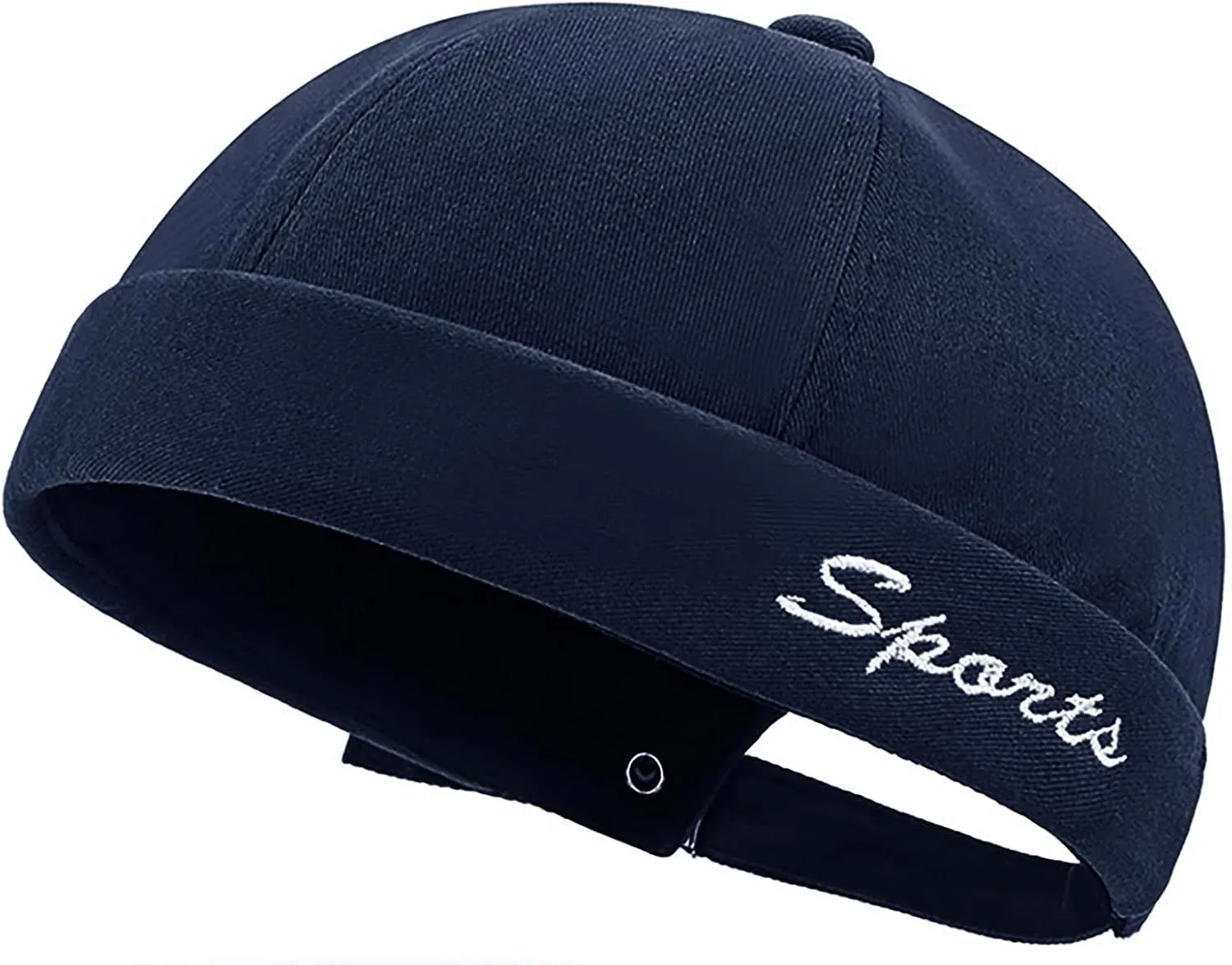Retro Brimless Skullcap Hat Docker Cap,Sailor Worker Hat Beanie Hat for Mens