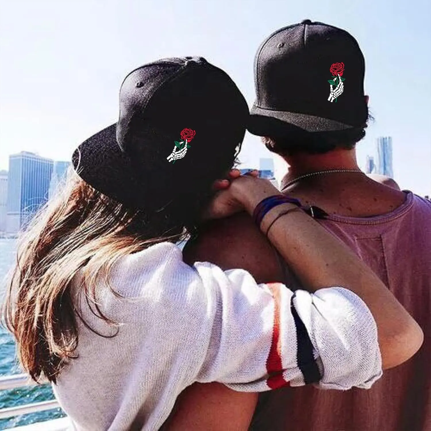 Snapback Hats Christian Hats for Men Flat Bill Hats for Men Adjustable Black Baseball Cap for Women