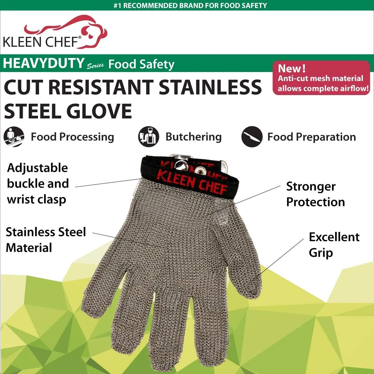 Stainless Steel Resistant Gloves, Heavy Duty Metal Gloves - Bison Life