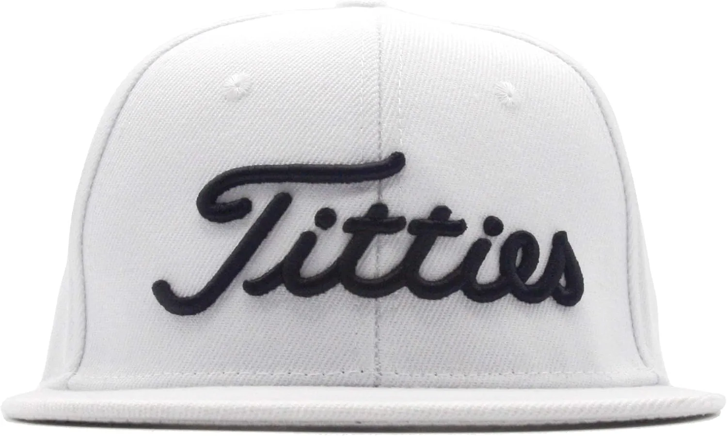 Titties 3D Golf Hat Snapback Cap PGA Flat Bill Brim