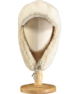 Varley Cream Kilby Sherpa Flat Cap One Size