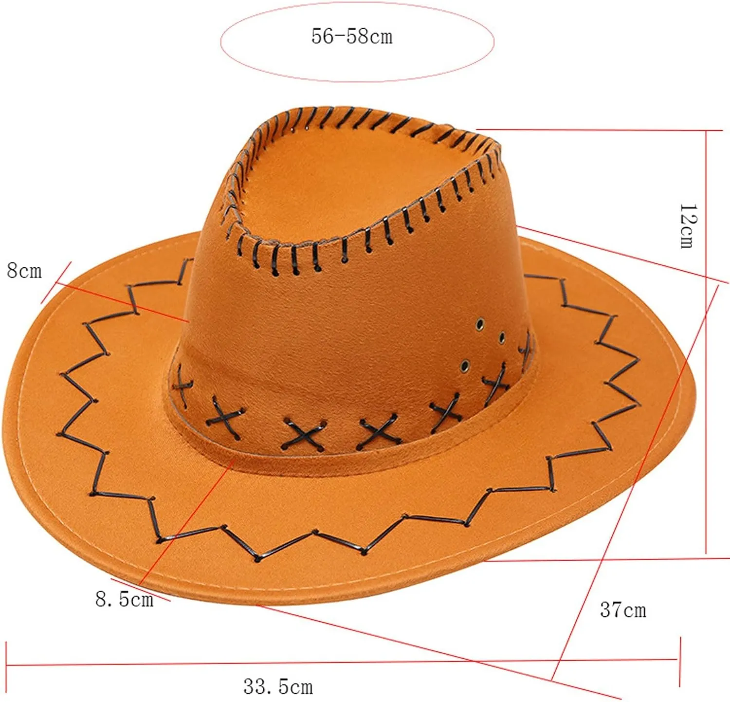 Women Men Classic Wide Brim Western Cowboy Hat with Belt Buckle Cowboy Hats for Women Fedora Hat Independence Day s