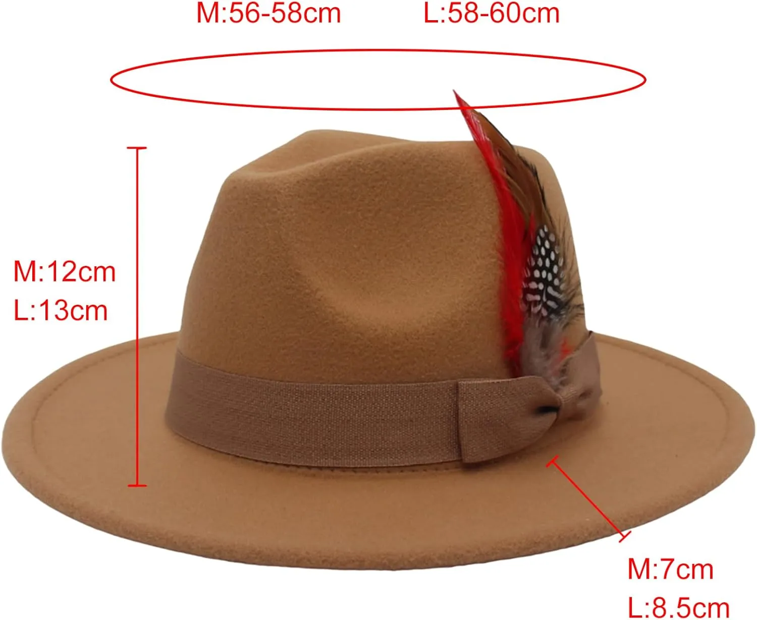 Women Vintage Felt Cloche Hat Melon Bowler Church Derby Party Fancy Dress Costume Accessory with Ribbon
