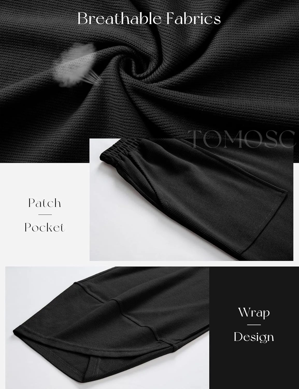 Womens Harem Pants Summer Casual 2025 Elastic Waist Palazzo Baggy Pants Wide Leg Sweatpants with Pockets