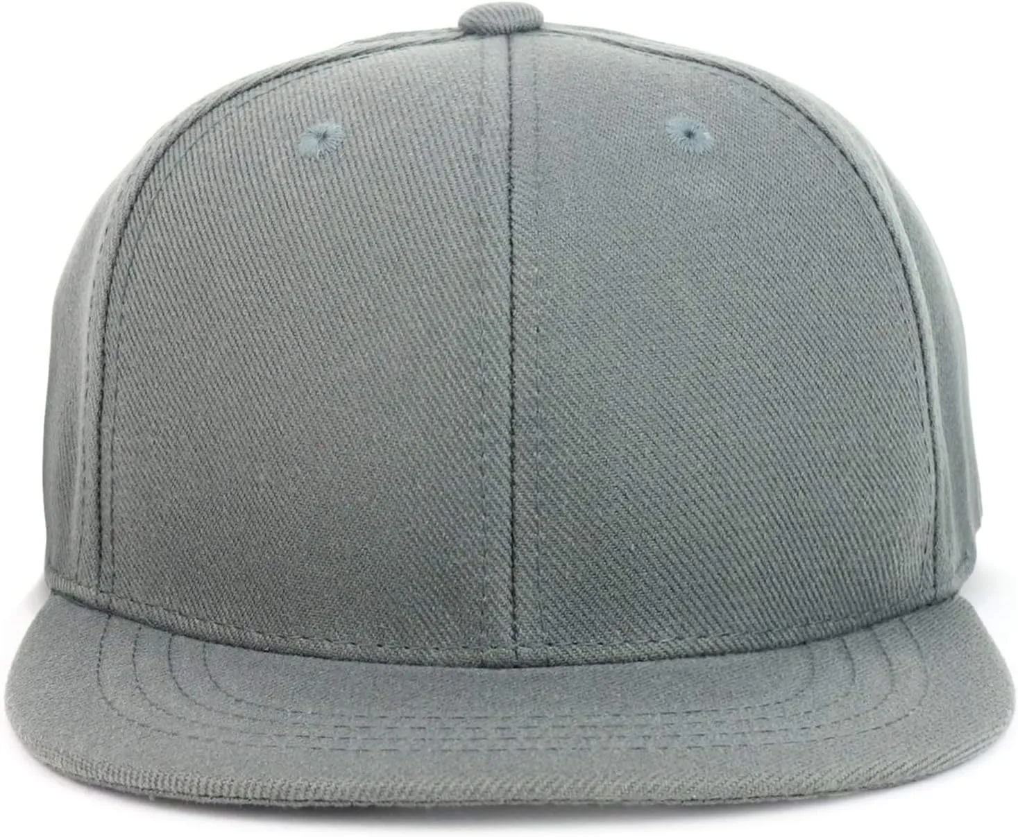 Youth Kid's Solid Color Flat Bill Snapback Baseball Cap