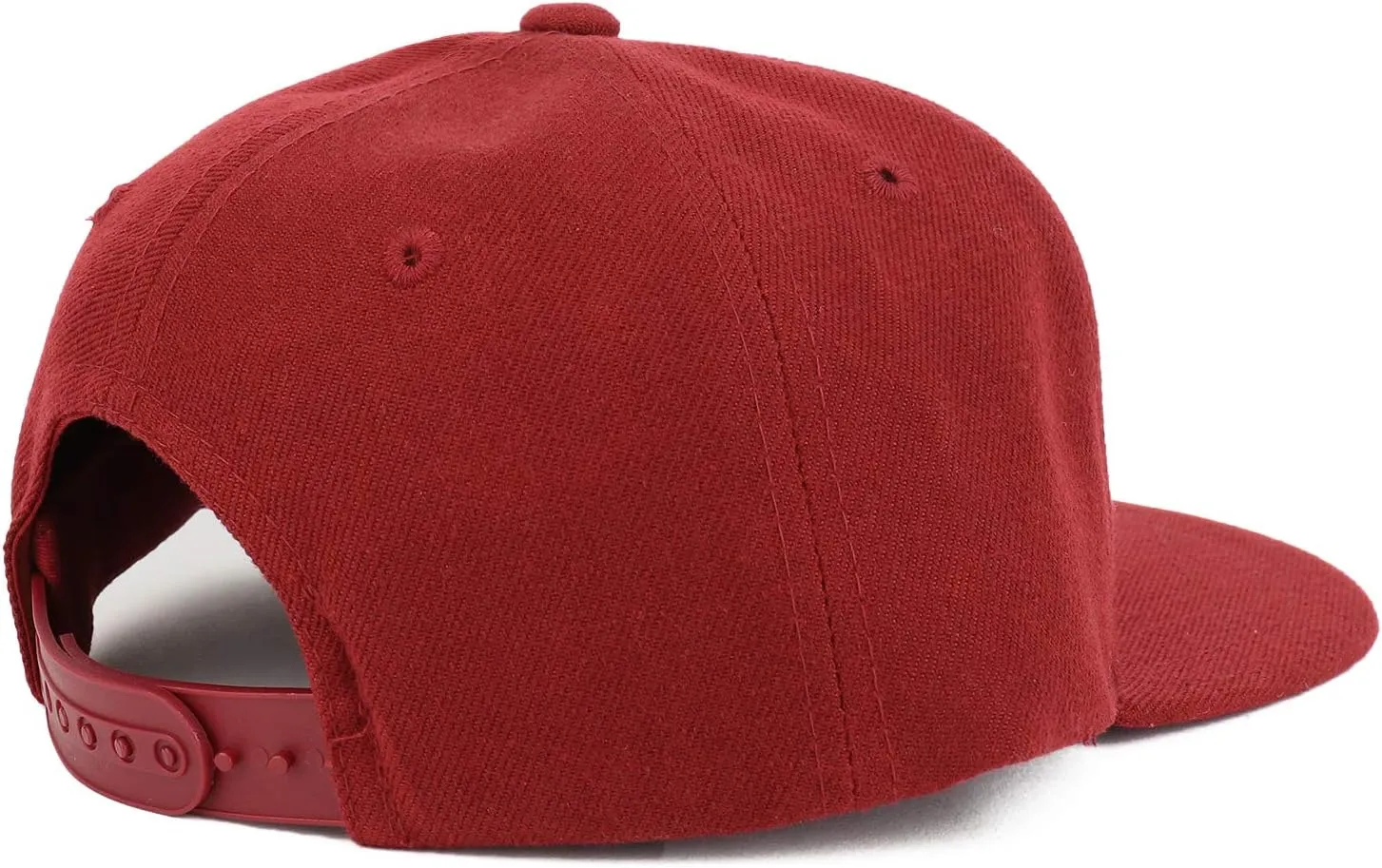 Youth Kid's Solid Color Flat Bill Snapback Baseball Cap