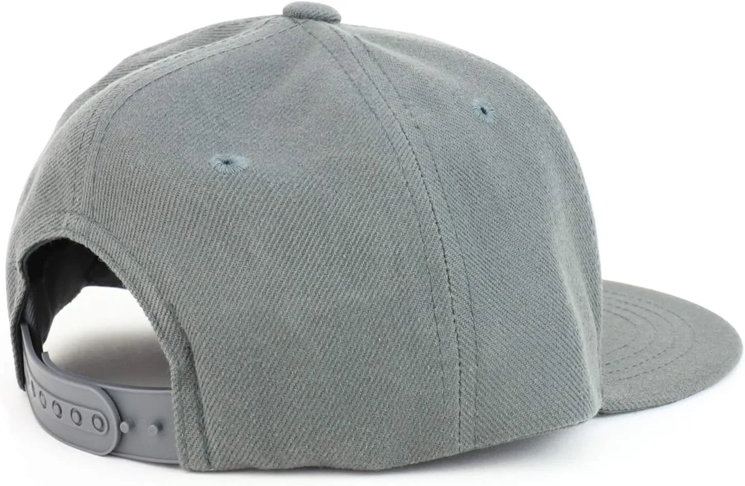 Youth Kid's Solid Color Flat Bill Snapback Baseball Cap